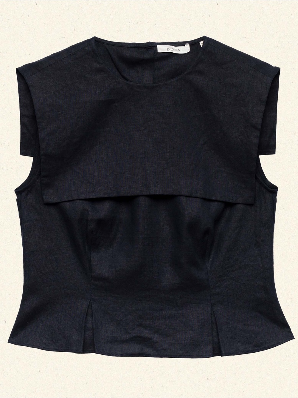 DOEN MARGIE TOP NAVY SIZE 6
